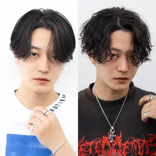 ミディアム カラー パーマ メンズ メンズ特化 😎キョウヘイ😎のヘアスタイル