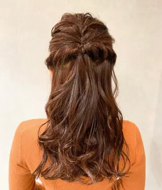 ロング カラー ヘアアレンジ 似合わせカット/ 艶カラー/いらみなのヘアスタイル