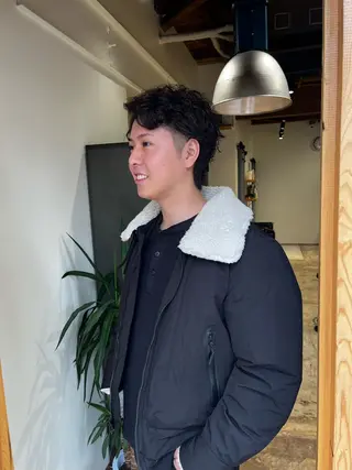 メンズ nishido ハイライト/メンズのヘアスタイル