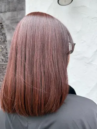 ミディアム 艶カラー🕊️ ✴︎Yukari✴︎のヘアスタイル