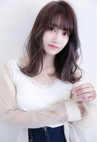 カラー 田中 愛羅のヘアスタイル