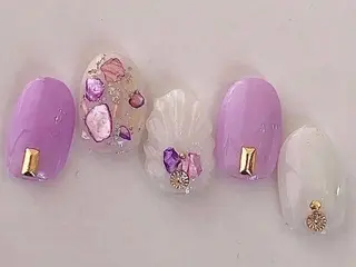 ネイル えくにゃん所属・AMAGASAKI LISAのネイルデザイン