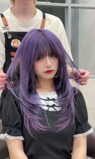 ロング 坂口 京平のヘアスタイル