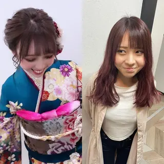 ロング 髪質改善カラー特化 井上秀樹のヘアスタイル