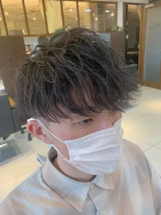 ショート 草薙/メンズパーマ 稲葉のヘアスタイル