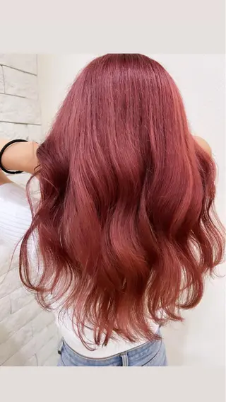 カラー 名古屋のピンク好き かずくん🦩のヘアスタイル