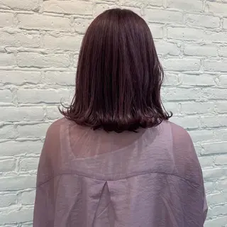セミロング カラー 田中 優衣のヘアスタイル