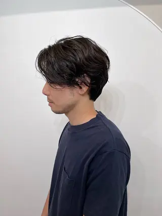 パーマ メンズ かねこ けんせいのヘアスタイル