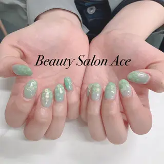ネイル Beauty Salon Ace(ネイルサロン エース)所属・池袋フィルイン Ace♡長さだしのネイルデザイン