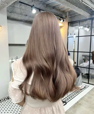 ミディアム カラー 山本 俊のヘアスタイル
