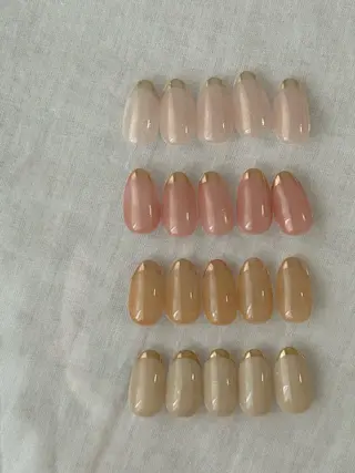 ネイル 𓂃toi. 儚げnuanceのネイルデザイン