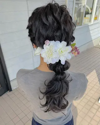 ヘアアレンジ 髪質改善/ハイライト /🌈瀧澤夕花のヘアスタイル