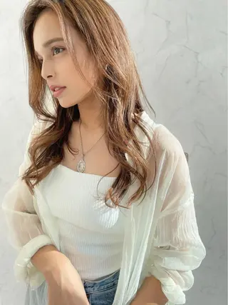 ロング チダアキフミ Ash大森のヘアスタイル