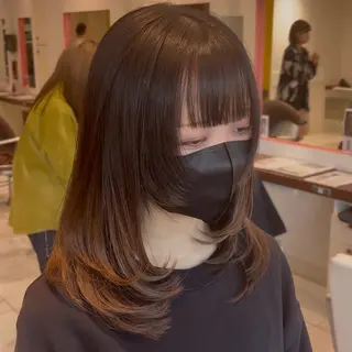 セミロング yuuna┆ オタク美容師🌈🕒のヘアスタイル