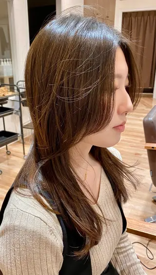 ロング イシカワ ユウタのヘアスタイル