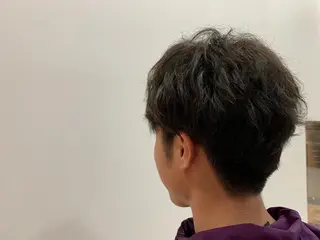 ショート カラー パーマ メンズ nambu-GARDEN所属・高橋 美波のヘアスタイル