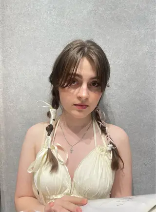 ロング Daisy🎀透け感 カラー🎀JUNAのヘアスタイル