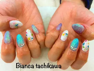 ネイル Bianca 立川店 小川のネイルデザイン