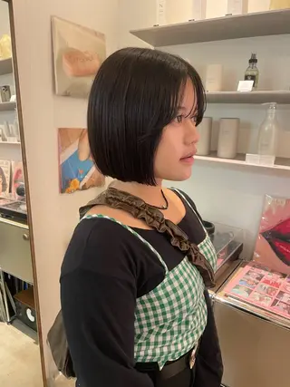 ショート HITOMI 福岡ボブのヘアスタイル
