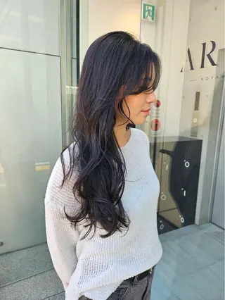 セミロング カラー 艶髪ナチュラル/ レイヤー🍀RYOのヘアスタイル
