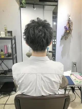 ショート メンズ 松下 倫子のヘアスタイル