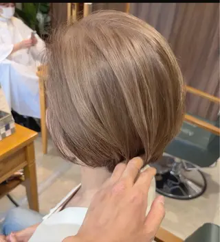 ショート 透明感カラー/ 髪質改善笹沼　陸矢のヘアスタイル