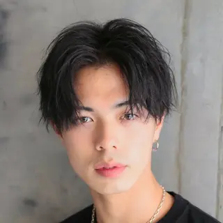 パーマ メンズ PERCUT 天王寺店所属・上向井 真志【メンズ美容師】のヘアスタイル