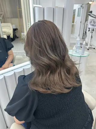 ミディアム YUIMARL asumiのヘアスタイル