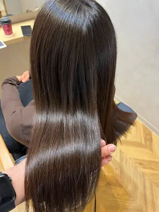 ロング number大分/ 磯部栞里のヘアスタイル