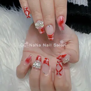 ネイル 💎CC・NaNa 韓国風ネイル🌙Cのネイルデザイン