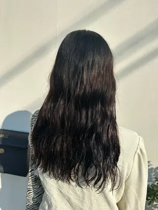 パーマ 岩本みるか/ 暖色カラー/ベージュのヘアスタイル