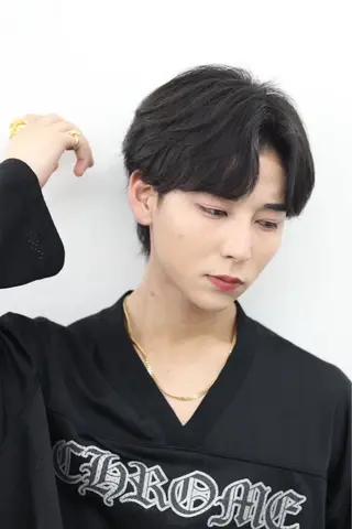 メンズ 毛流れ/シャドウ 🇰🇷AYATOのヘアスタイル