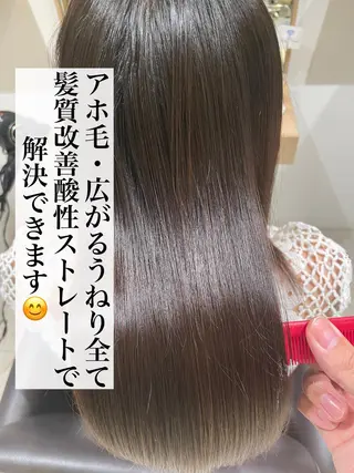 ロング カラー 宮澤  タケル ミディアムヘアのヘアスタイル