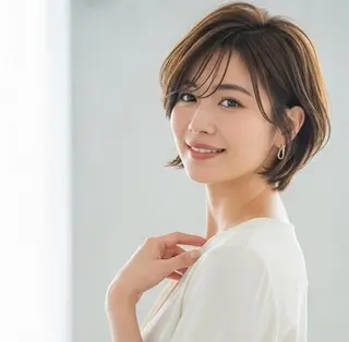 ショート カラー Halo/長居美容室 ショート/ROKIのヘアスタイル