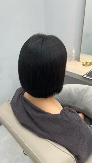 ショート 💋艶髪縮毛/ カラー💋まいのヘアスタイル