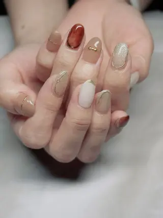 ネイル Bar CLAN -Nail-所属・AMUCI NAIL Shihomiのネイルデザイン
