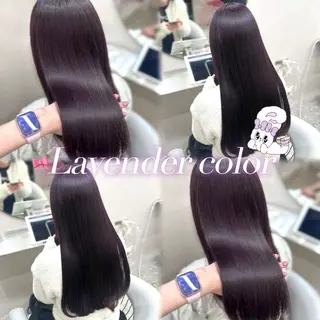 ロング カラー 💘Rei💘新宿/ アレンジ/艶カラーのヘアスタイル