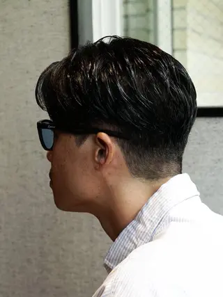 ショート DAU BARBER SHOP 青山所属・金浜 大樹のヘアスタイル