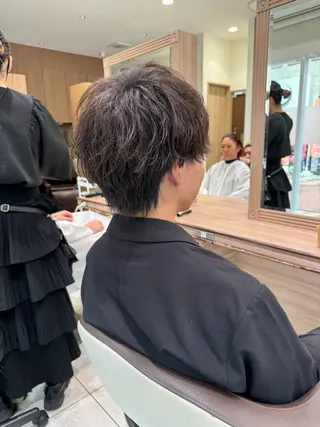 ショート パーマ メンズ 店長/髪質改善 小早川周大のヘアスタイル