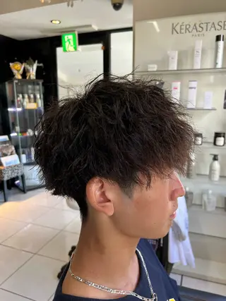 パーマ メンズ パーマ特化美容師 茂木広幸のヘアスタイル