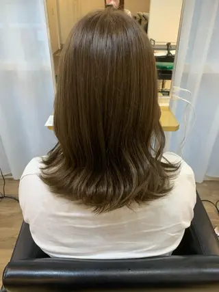 ミディアム オクミヅキ /髪質改善/梅田🫧のヘアスタイル