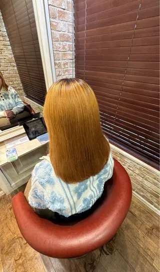 セミロング 小野聡一郎/縮毛矯正 パーマ/shaluのヘアスタイル