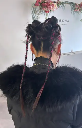 ロング 可児 令路のヘアスタイル