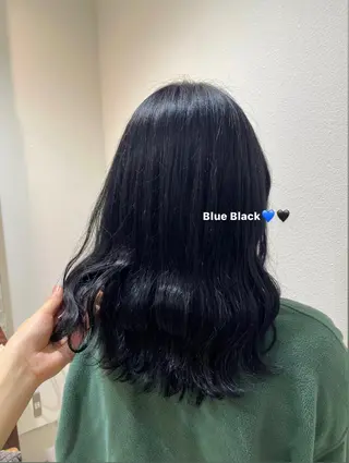 セミロング 艶感暖色カラー/ 透明感/kohinaのヘアスタイル