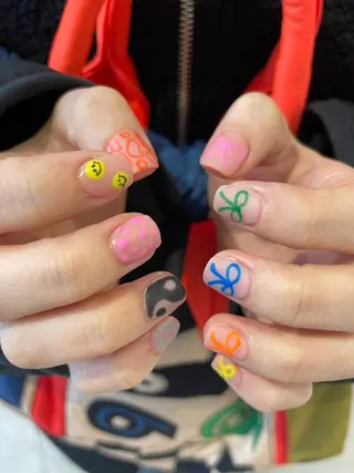 ネイル 🎀ボブ＋ハイトーン シュカ👶🏻のヘアスタイル