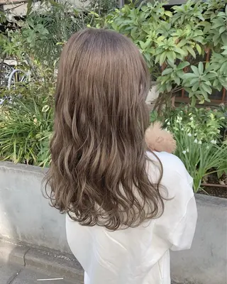 カラー 🫧ハイライトモデル 募集🫧溝口結麻のヘアスタイル