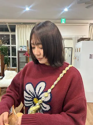 カラー 舛井 野乃のヘアスタイル