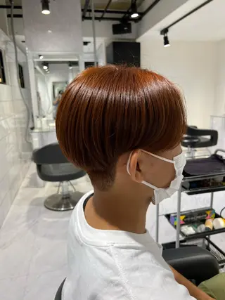 ショート カラー パーマ ヘアアレンジ メンズ 🔥札幌No.1🥇 パーマ特化美容師🔥のヘアスタイル