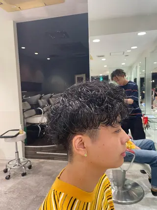 パーマ メンズ メンズカット/パーマ / ryo🐉のヘアスタイル