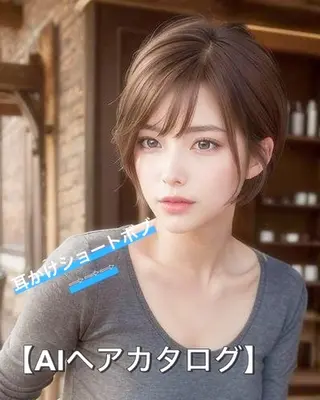 ショート カラー ヘアアレンジ Calenda/ パーソナル美髪サロンのヘアスタイル